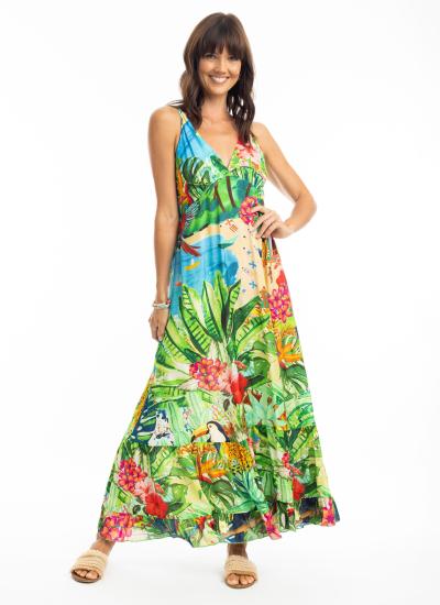 Skye Strappy Maxi Dress