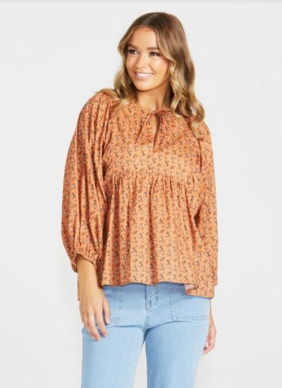 Shannon Ditsy Boho Top